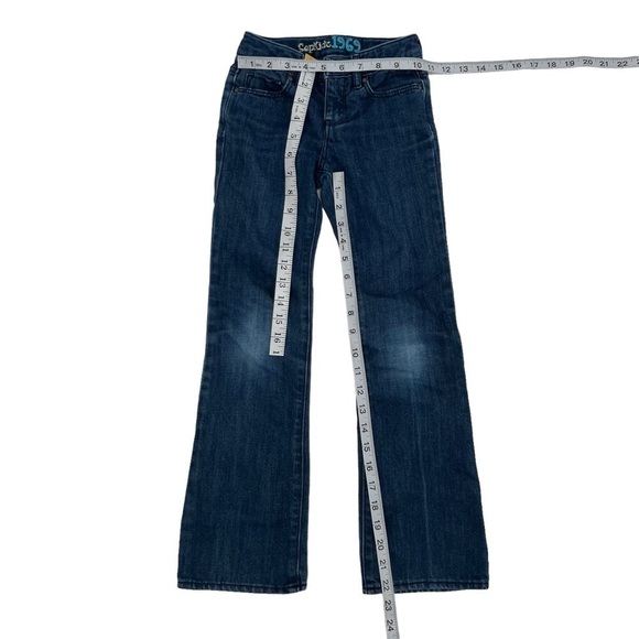 Gap Kids 1969 Boot Cut Adjustable Waistband Jeans Size 8 Slim - Picture 5 of 8